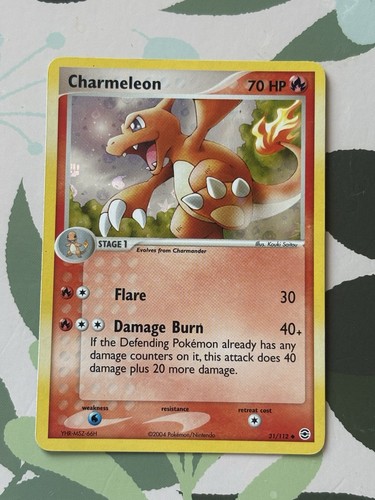 Charmeleon 112 firered - 31/112, &