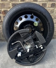 BMW 5 SERIES E60/61 X1 E84 F30 3 GENUINE SPACE SAVER SPARE WHEEL KIT 135/80/R17