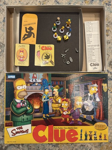 Hasbro the simpsons clue - hasbro:,