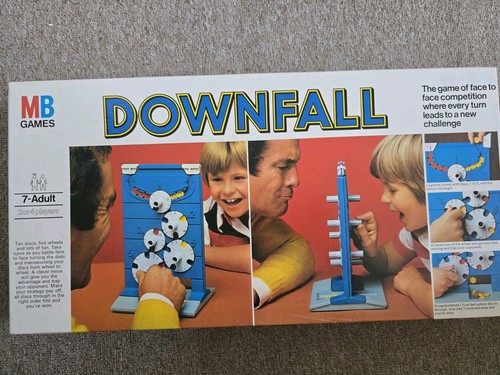 Vintage downfall board - downfall, game