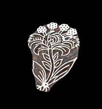 Indian Wood Printing Block -