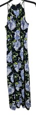 H&M Maxi Dress Size UK 10 Navy