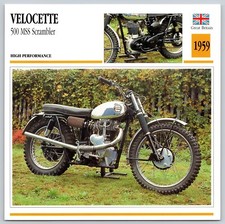 Velocette 500 MSS Scrambler