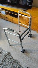 Bariatric medical walker with 5" wheels (foldable) ProBasics 2 buttons