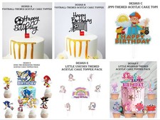 Theme Acrylic Cardboard Cake