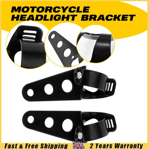 Black universal motorcycle - 2x,