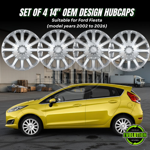 Wheel trims hub caps - 14",