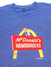 McDonalds Hamburgers Retro