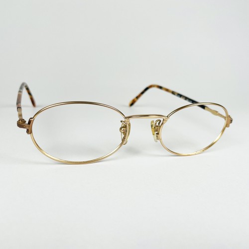 Blumarine eyeglasses gold oval - gold,