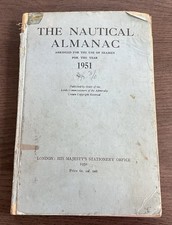 The nautical almanac 1951 - nautical,