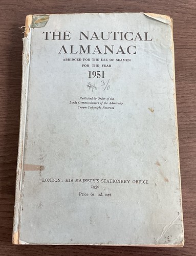 The nautical almanac 1951 - the,