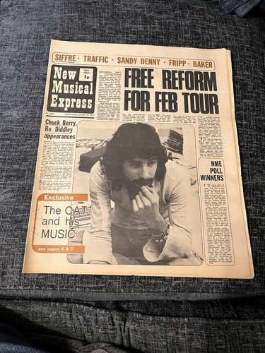 Nme magazine jan - magazine, 1972