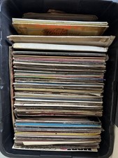 Job Lot of Vinyl Records m – Mixed Artists & Genres – Bulk Bundle (80+ Records)