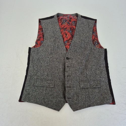 Next waistcoat 40r grey - waistcoat,