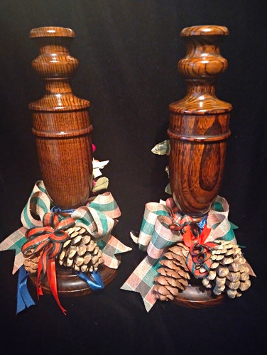 Vintage wooden column - vintage,