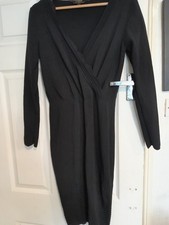 Lipsy Black Longsleeve scallop