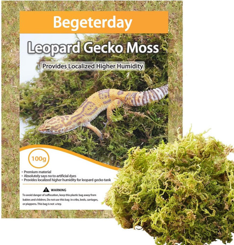 100g leopard gecko moss - gecko,