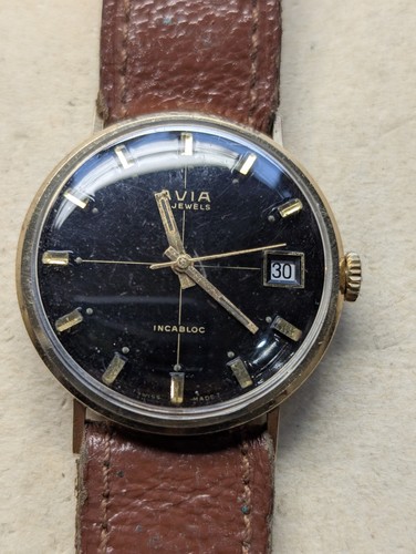 Vintage 9ct gold avia - 9ct,