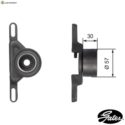 Tensioner pulley timing belt - timing,