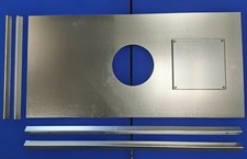 Stove register plate - ,, steel