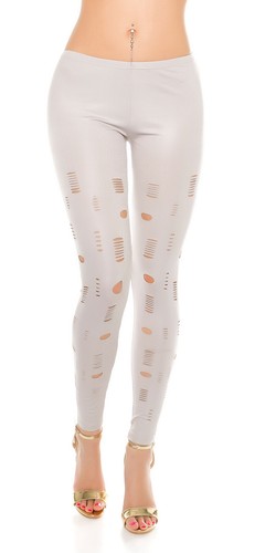 Sexy wet look footless ribbed - footless,