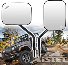 Door off Mirror Replacement for Jeep Wrangler JK CJ YJ JL & Unlimited Doorless S