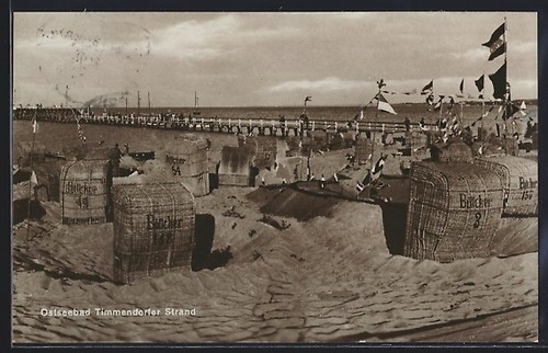 Timmendorfer strand pier and - timmendorfer, strand,