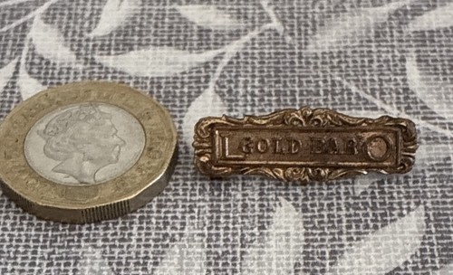 Vintage fry gold bar - gold,