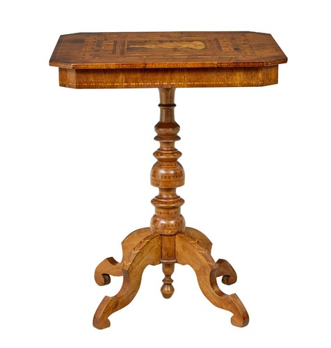 19th century italian inlaid - 19th,