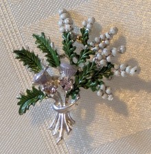 Vintage Scottish Thistle Lucky