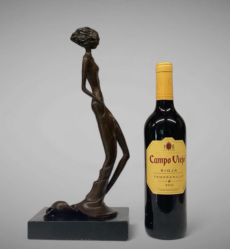 Bronze sculpture masquerade - bronze,