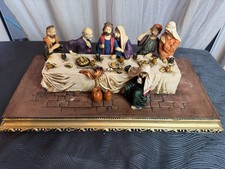 Vintage Last Supper Figurine