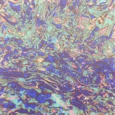 Acrylic Sheet Blue Splatter