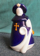 Attractive porcelain figure by Galos Galicia Spain of Santiago apostol 6 inches