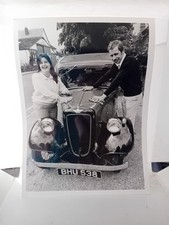 Large Vintage Photo Couple