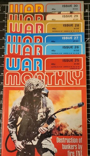 War monthly magazine issue - war,
