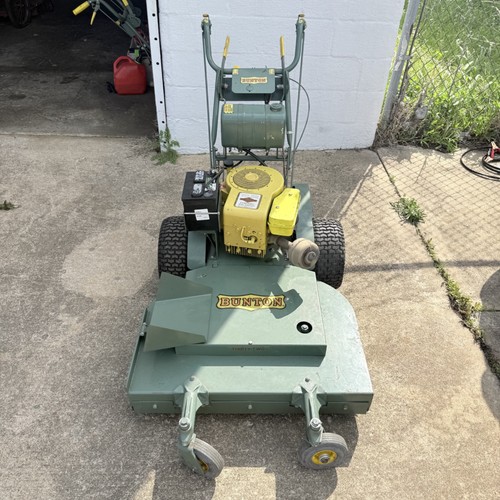 Bunton walk behind mower - 32",
