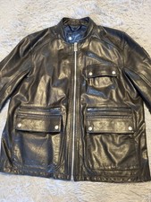 Belstaff leather jacket - jacket,