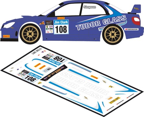 Decals subaru impreza wrc - subaru,