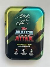 Topps Match Attax 2023/24 23/24 Trading Card Storage Pocket *Empty Tin* Only