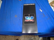 1980 pontiac color chart