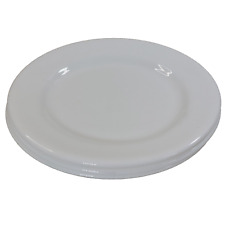 Wedgwood White Side Plate x3 16cm Metallised Bone China Vintage