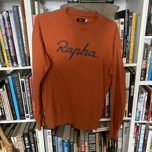 Rapha orange sweatshirt - rapha,