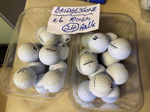 Bridgestone golf balls - e6, balls-24
