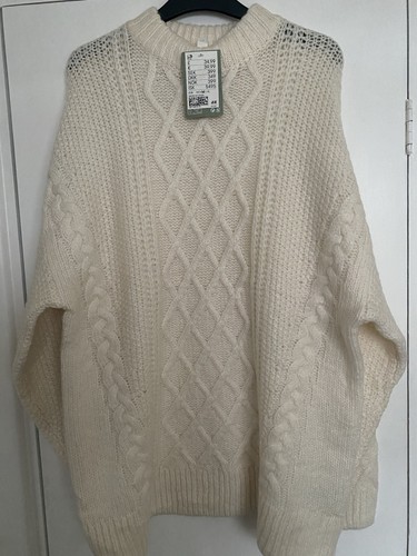 Bnwt chunky wool mix - h&m,