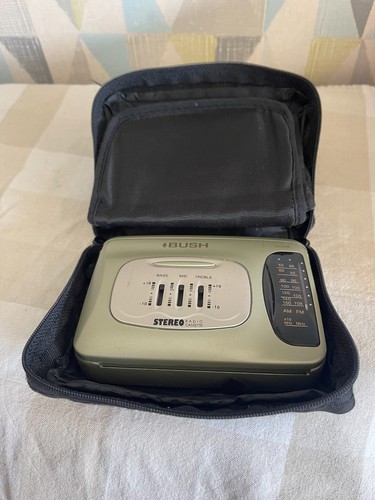 Vtg bush psr353 walkman stereo - bush,