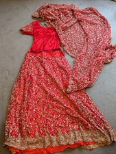 Vintage indian outfit red - vintage, outfit,
