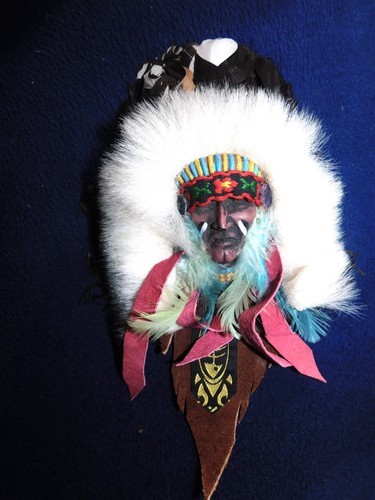 Small native american - american, face
