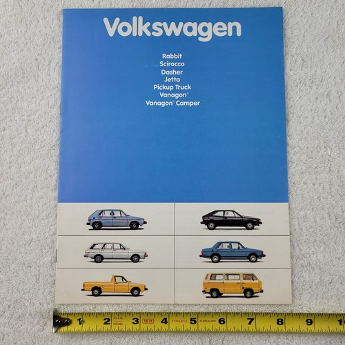 1981 volkswagen full line - 1981,