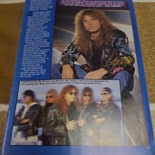 Vintage JOEY TEMPEST EUROPE